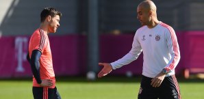 Xabi Alonso und Pep Guardiola haben in München zusammengearbeitet Xabi Alonso, Pep Guardiola