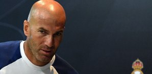Zinedine Zidane ist genervt von der Transfersperre für Madrid Zinedine Zidane