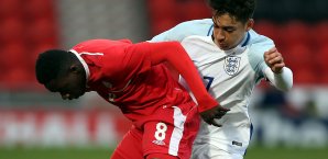Alphonso Davies (l.) steht wohl bei einigen Top-Klubs auf dem Zettel Alphonso Davies