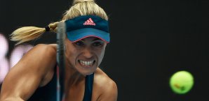Angelique Kerber gewann mit 6:4, 6:4 gegen Katerina Sinikova Angelique Kerber
