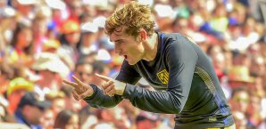 Antoine Griezmann verschoß zunächst einen Elfmeter, traf danach allerdings doch noch Antoine Griezmann