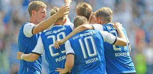 Arminia Bielefeld steht im Achtelfinale des DFB-Pokals Arminia Bielefeld