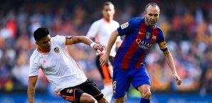 Das Spiel zwischen Valencia und Barca war äußerst hitzig Barcelona