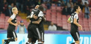 Vincent Aboubakar traf gegen den SSC Neapel doppelt Besiktas