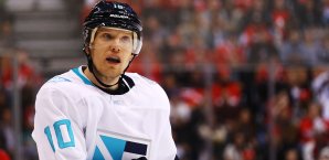 Christian Erhoff spielt bei den Boston Bruins vor Christian Erhoff
