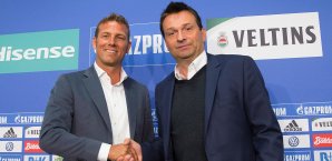Christian Heidel und Markus Weinzierl waren nach dem Spiel zufrieden Christian Heidel