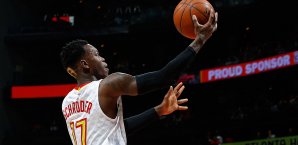 Dennis Schröder verdient sein Geld bei Atlanta in der NBA Dennis Schröder
