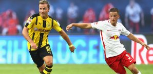 Diego Demme (r.) soll gebunden werden Diego Demme