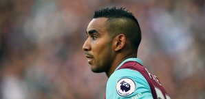 Dimitri Payet ist mit den Leistungen von West Ham unzufrieden Dimitri Payet