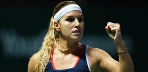 Dominika Cibulkova steht im Finale von Singapur Dominika Cibulkova