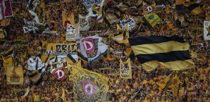Dynamo-Dresden-Fans sorgten beim Spiel gegen Leipzig für einen Eklat Dynamo Dresden