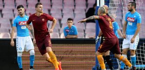 Edin Dzeko ist endlich in Rom angekommen Edin Dzeko