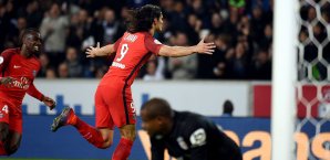 Edison Cavani schoss PSG zum Sieg Edison Cavani