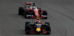 Sebastian Vettel und Max Verstappen liegen weiter im Clinch Formel 1