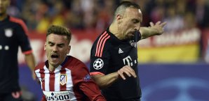 Franck Ribery und die Bayern scheiterten im CL-Halbfinale Antoine Griezmann und Atletico Franck Ribery, Antoine Griezmann