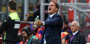 Frank de Boer steht bei Inter in der Kritik Frank de Boer