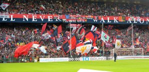 Das Genua-Derby ist in Italien ein großes Spiel Genua