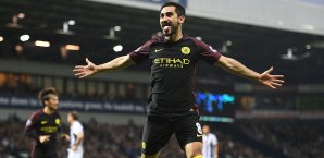 Ilkay Gündogan erzielte seinen ersten Doppelpack in der Premier League Ilkay Gündogan
