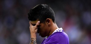 James Rodriguez war eigentlich für die Startelf vorgesehen James Rodriguez