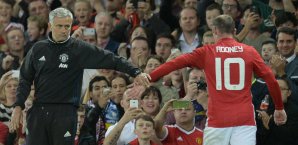 Jose Mourinho hat Wayne Rooney erneut den Rücken gestärkt Jose Mourinho, Wayne Rooney