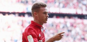 Joshua Kimmich steht bei den Bayern noch bis Sommer 2020 unter Vertrag Joshua Kimmich