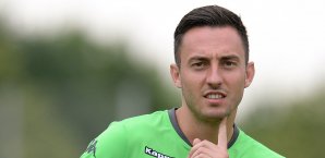 Josip Drmic ist vor kurzem wieder ins Mannschaftstraining zurückgekehrt Josip Drmic