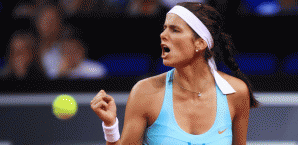 Julia Görges hat in Moskau das Halbfinale erreicht Julia Görges