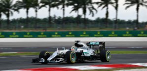 Lewis Hamilton sicherte sich in Malaysia die Pole Position Lewis Hamilton