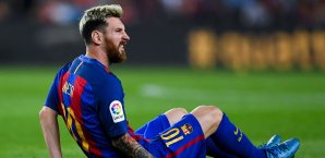 Lionel Messi fiel in den vergangenen Monaten häufig aus Lionel Messi
