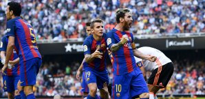 Lionel Messi entschied das Spiel vom Punkt Lionel Messi