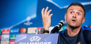 Luis Enrique ist zufrieden mit der Leistung seiner Spieler Luis Enrique