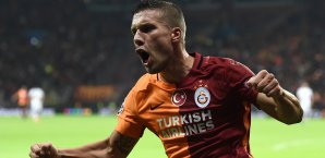 Lukas Podolski steuerte einen Treffer bei Lukas Podolski