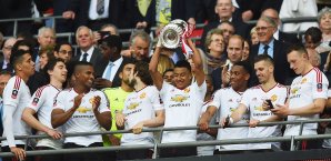 Manchester United gewann im Mai den FA-Cup Manchester United