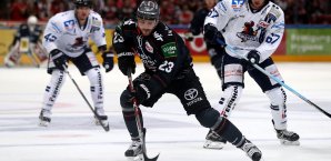 Die Kölner Haie und Max Reinhart verloren gegen Neuling Bremerhaven Max Reinhart