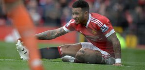Memphis Depay hat bis 2019 Vertrag bei Manchester United Memphis Depay