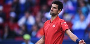 Novak Djokovic ist von seiner Topform noch weit entfernt Novak Djokovic