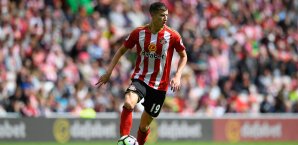 Patrick McNair wechselte im Sommer von ManUtd zum AFC Sunderland Patrick McNair