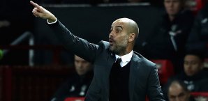 Pep Guardiola ist derzeit Trainer bei Manchester City Pep Guardiola