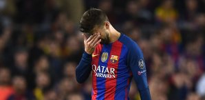 Gerard Pique steht Barca in den nächsten drei Wochen nicht zur Verfügung Pique