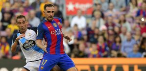 Paco Alcacer kommt bei Barca noch nicht zum Zug Primera Division