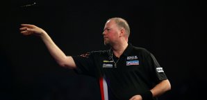 Raymon van Barneveld zeigte eine abgeklärte Leistung Raymon van Barneveld