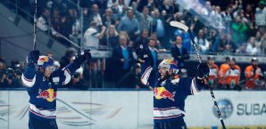 Red Bull München setzte sich wieder an die Tabellenspitze der DEL Red Bull München