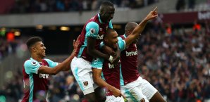 Winston Reid erzielte in der Nachspielzeit den Siegtreffer für West Ham Reid