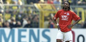 Rigobert Song im Dress des 1. FC Köln 2001/02 Rigobert Song