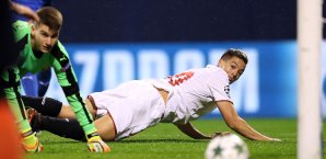Samir Nasri erzielte in Zagreb das Tor des Tages Samir Nasri