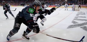 Die Kölner Haie und Sebastian Uvira mussten gegen die Grizzlys eine Niederlage hinnehmen Sebastian Uvira