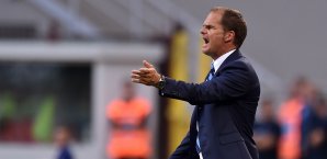 Frank de Boers Stuhl wackelt bei Inter Serie A