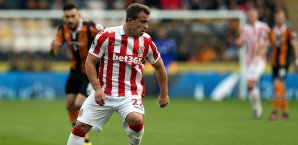 Xherdan Shaqiri hat das Interesse des AS Rom geweckt Serie A