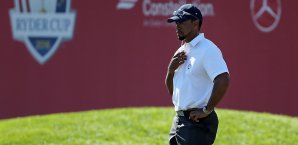 Tiger Woods fungierte beim Ryder-Cup als Co-Kapitän Tiger Woods