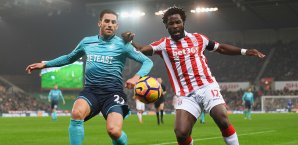 Wilfried Bony hatte maßgeblichen Anteil am Erfolg seines Teams Wilfried Bony